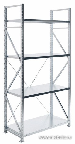 Стеллаж MS U 250/120x60