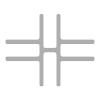 Комплект соединителей Х-образных (2шт.)