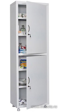 Шкаф медицинский HILFE МД 1 1760/SS