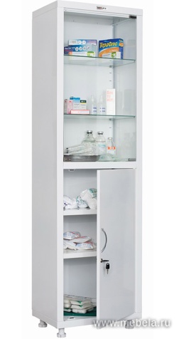 Шкаф медицинский HILFE МД 1 1657/SG